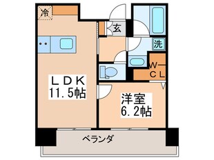 ロイジェント豊洲の物件間取画像